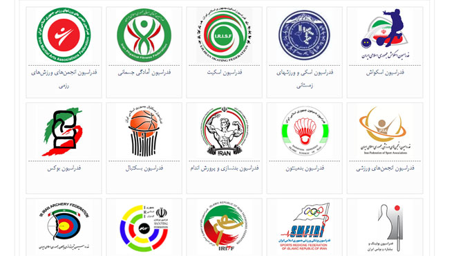 فدراسیونهای ورزشی وزارت ورزش و جوانان